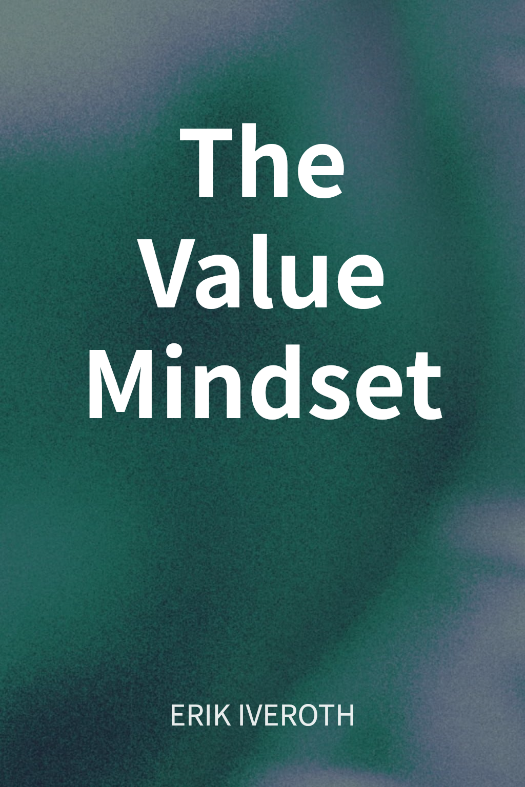 The Value Mindset cover