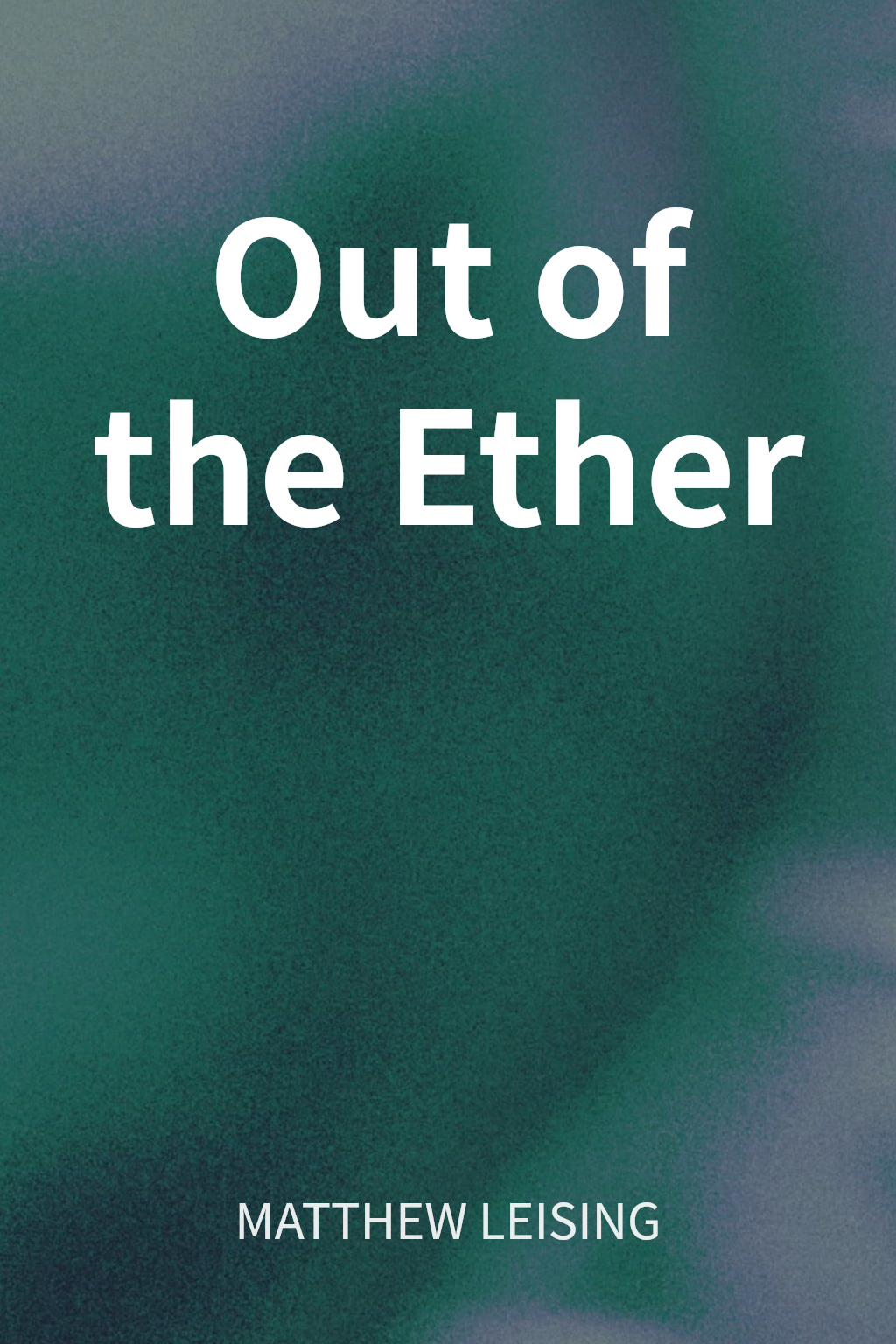 Out of the Ether cover
