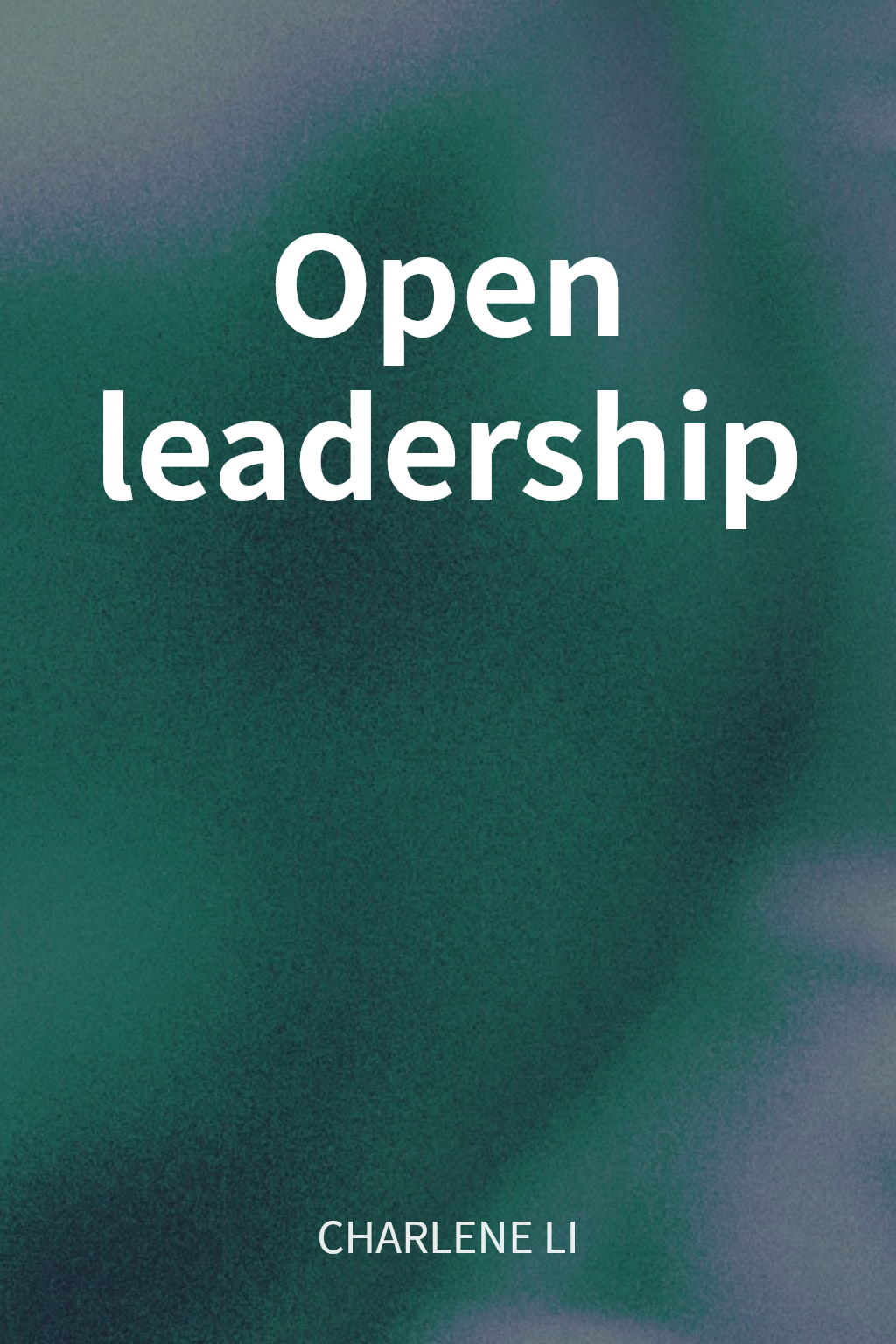Open leadership cover
