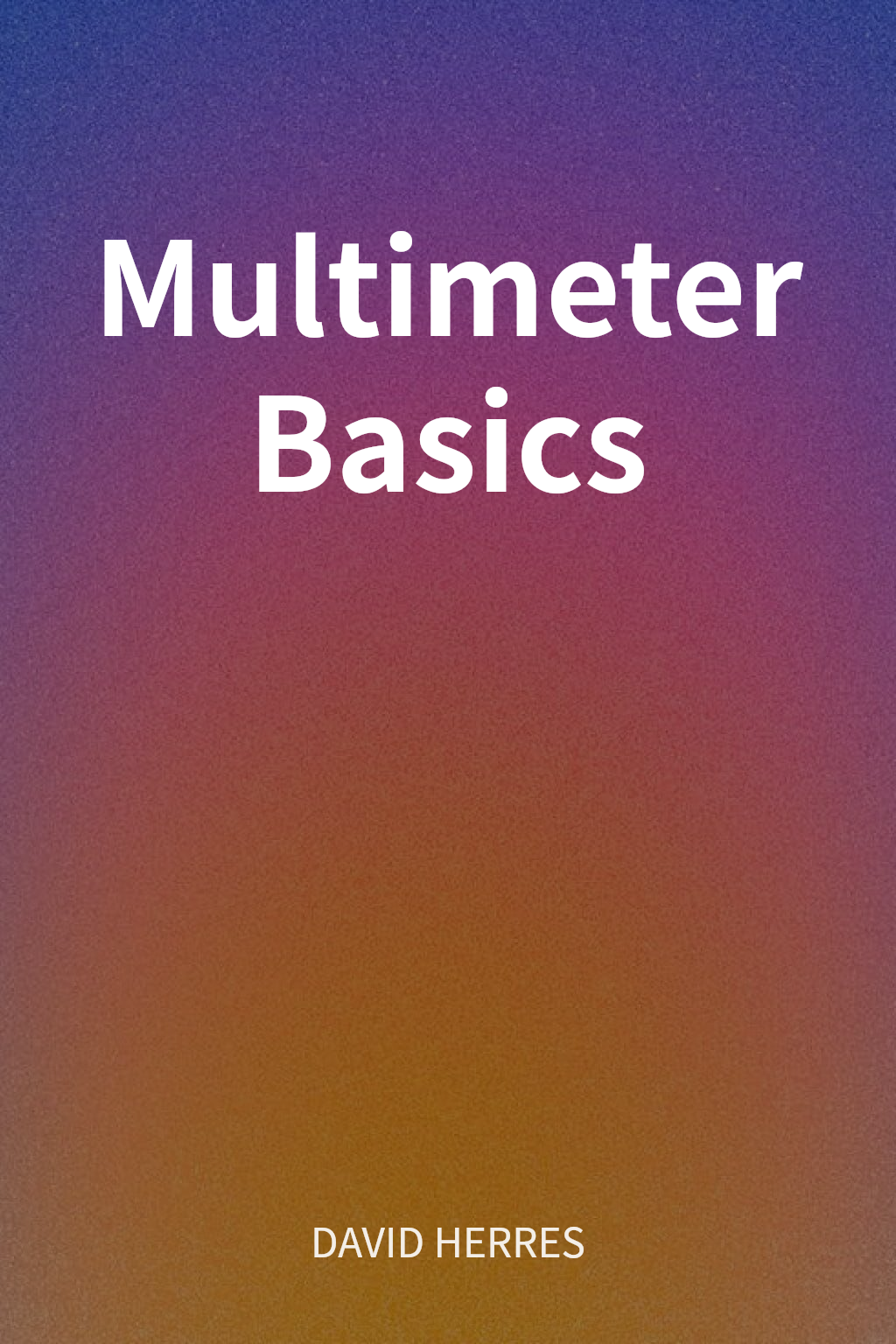 Multimeter Basics cover