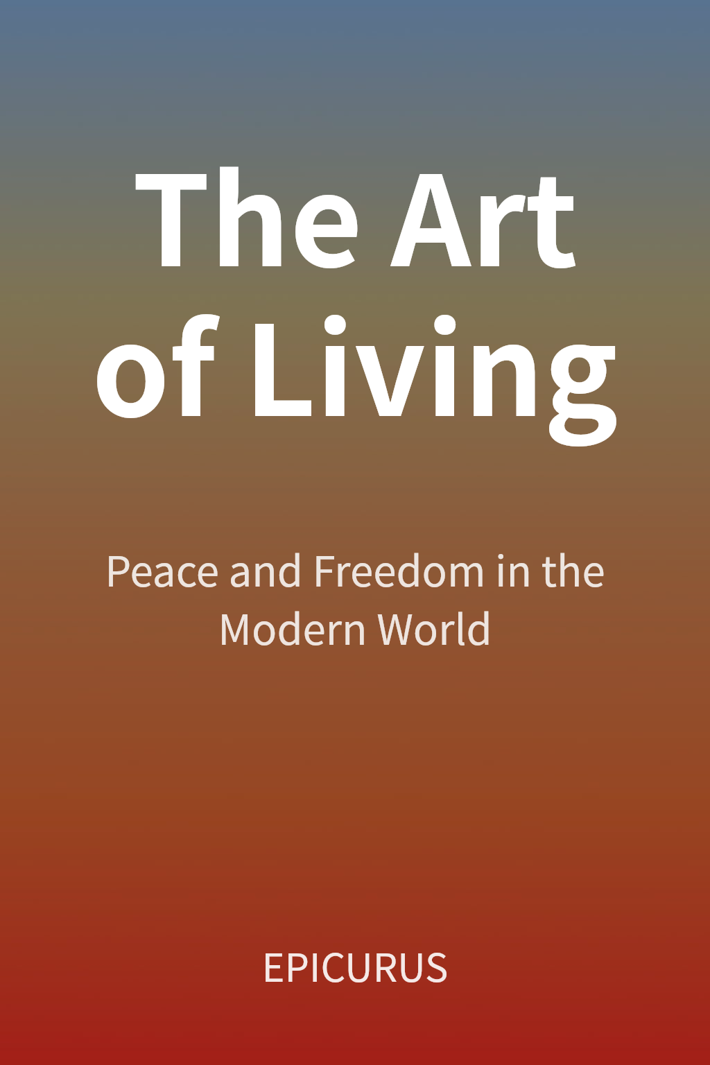 The Art of Living cover