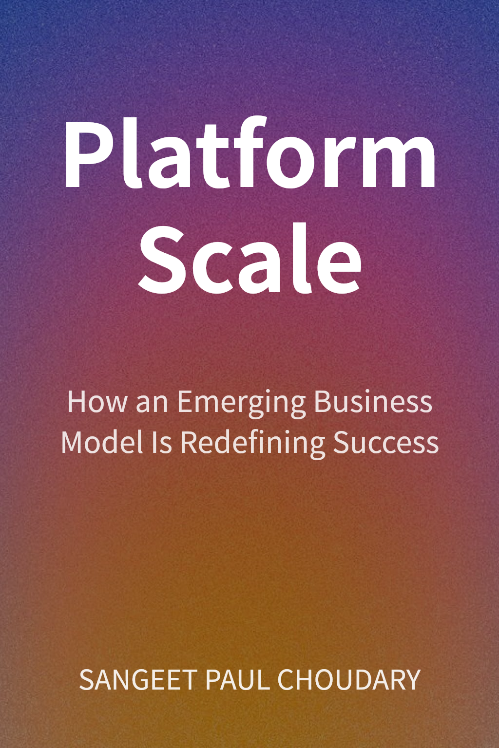 Platform Scale cover