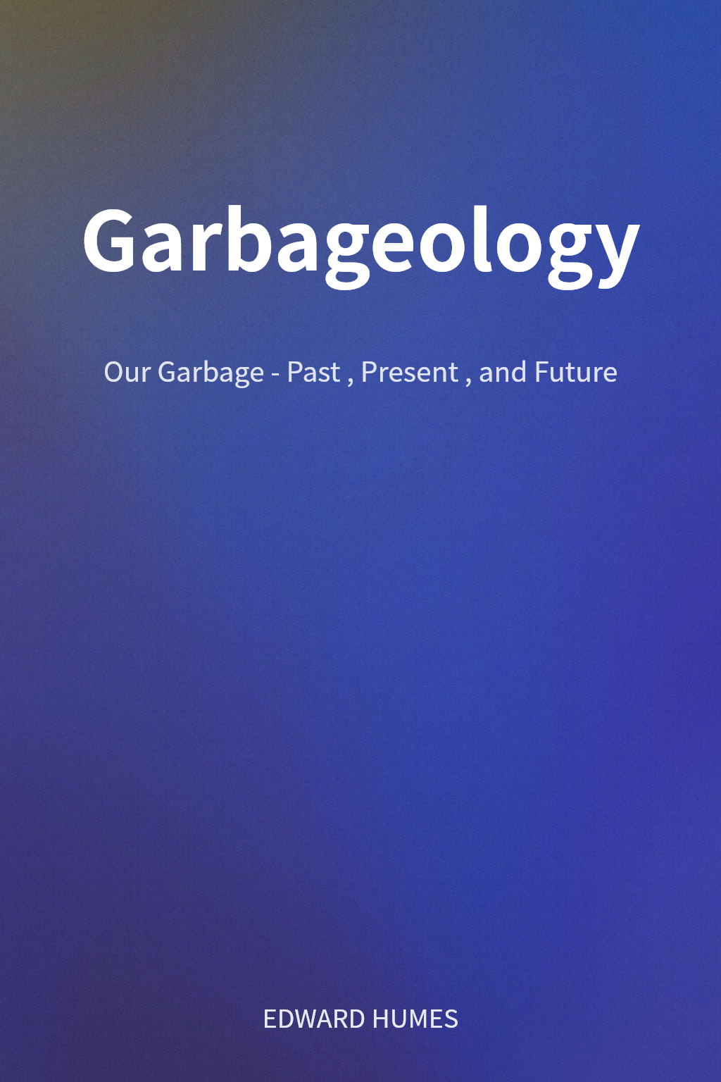 Garbageology cover