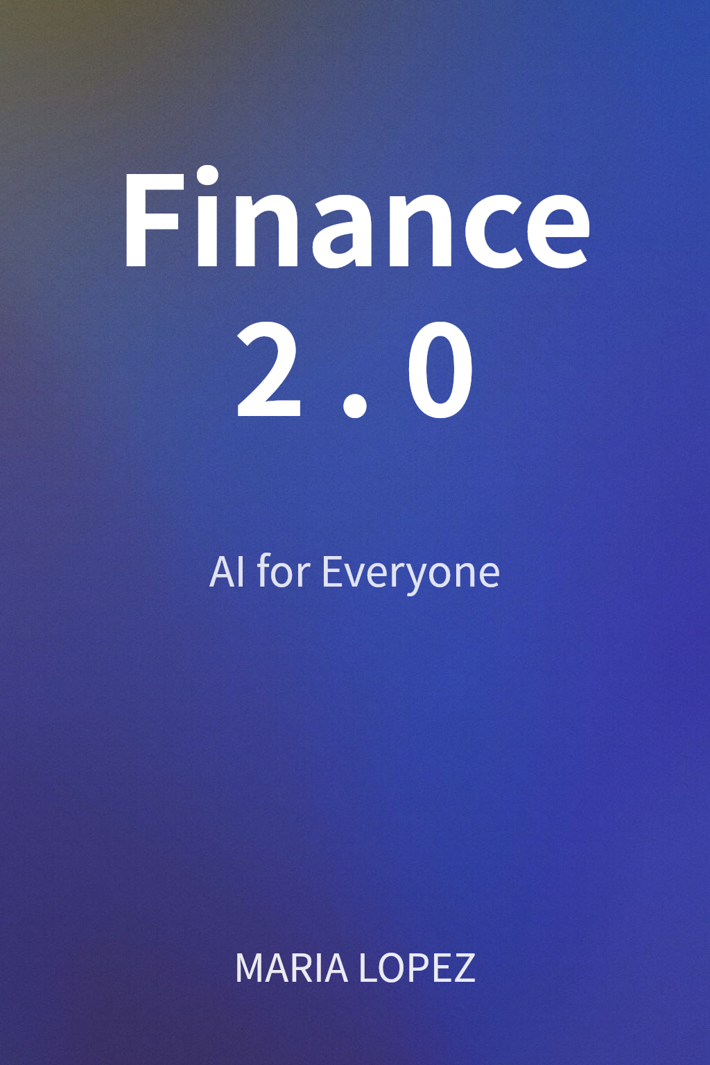 Finance 2.0 cover