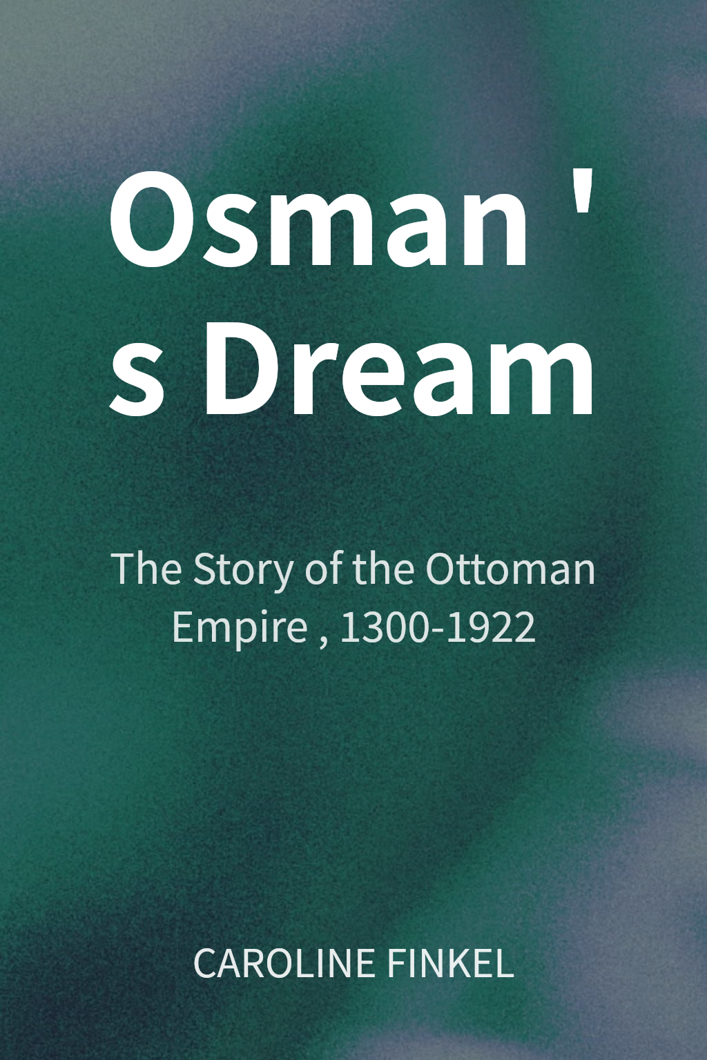 Osman's Dream cover