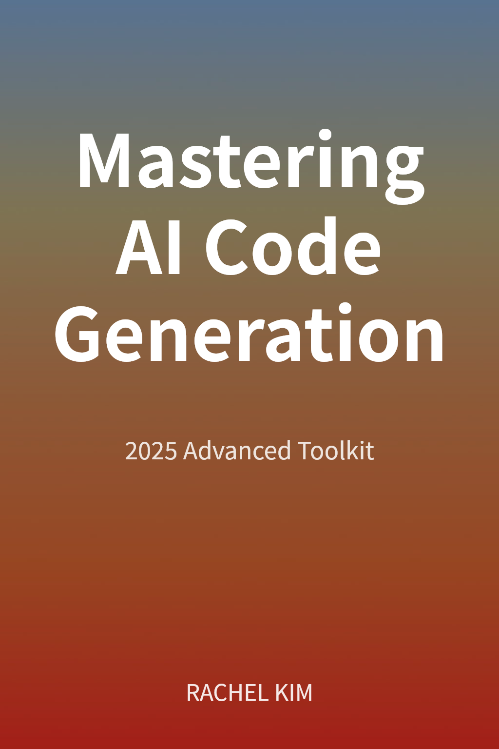 Mastering AI Code Generation cover