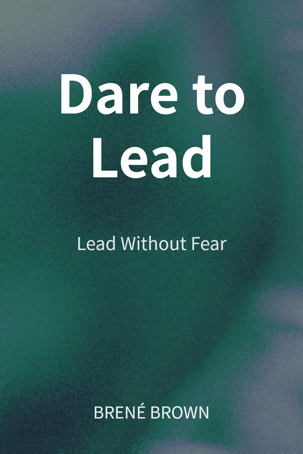 Dare to Lead cover