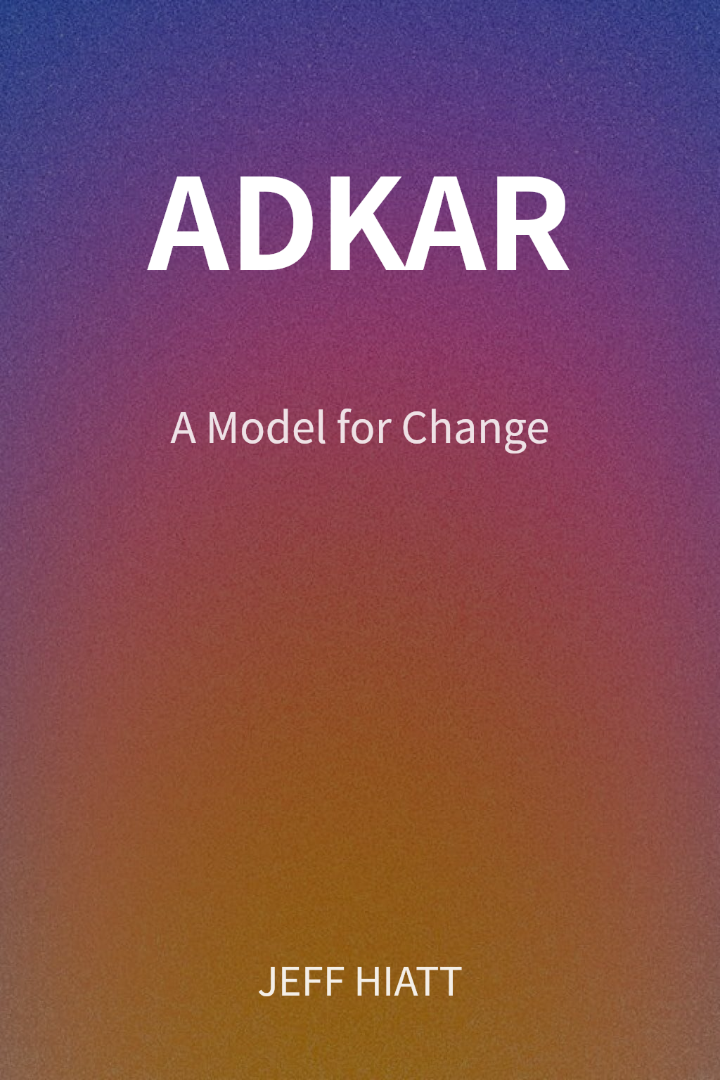 ADKAR cover