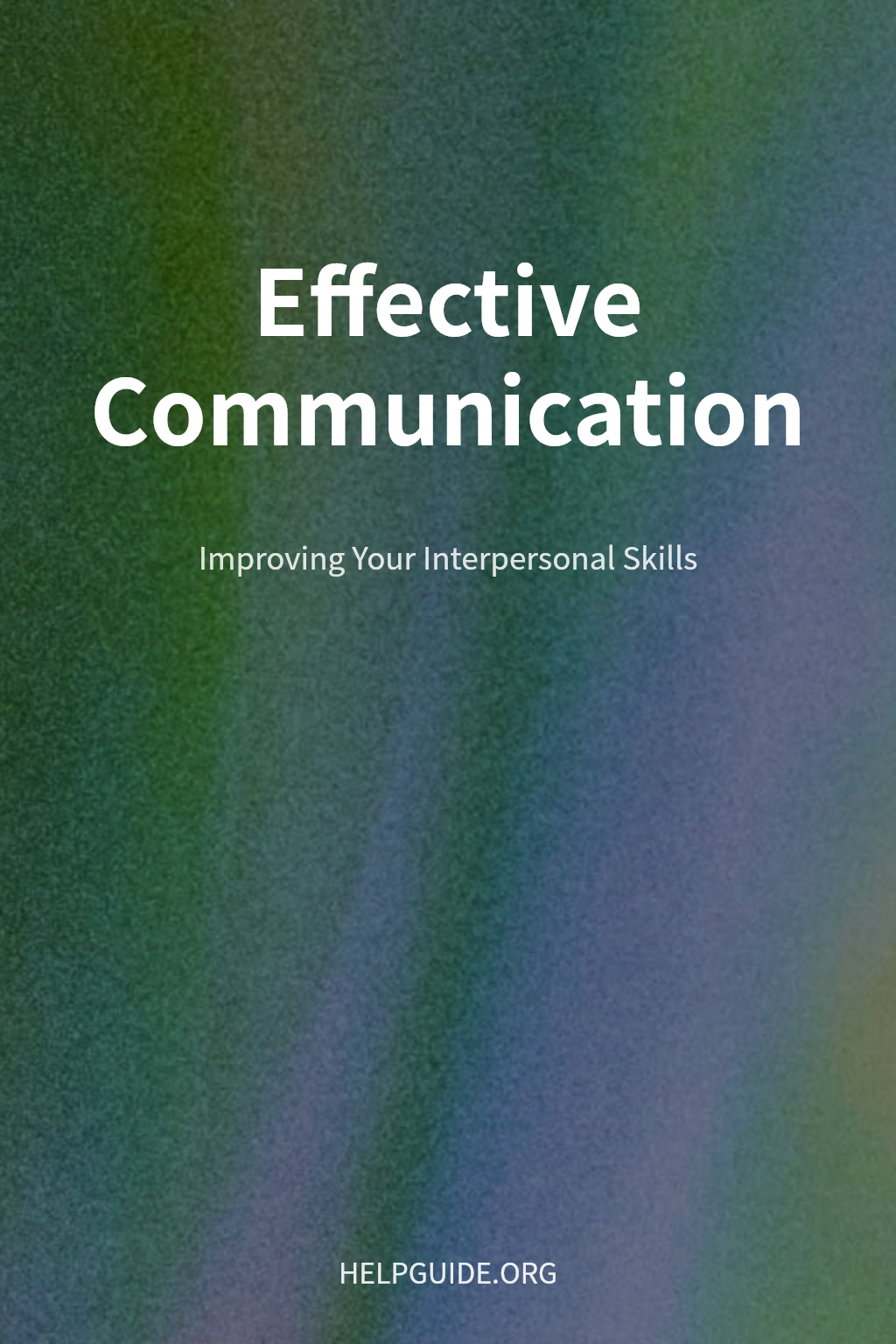 Effective Communication cover