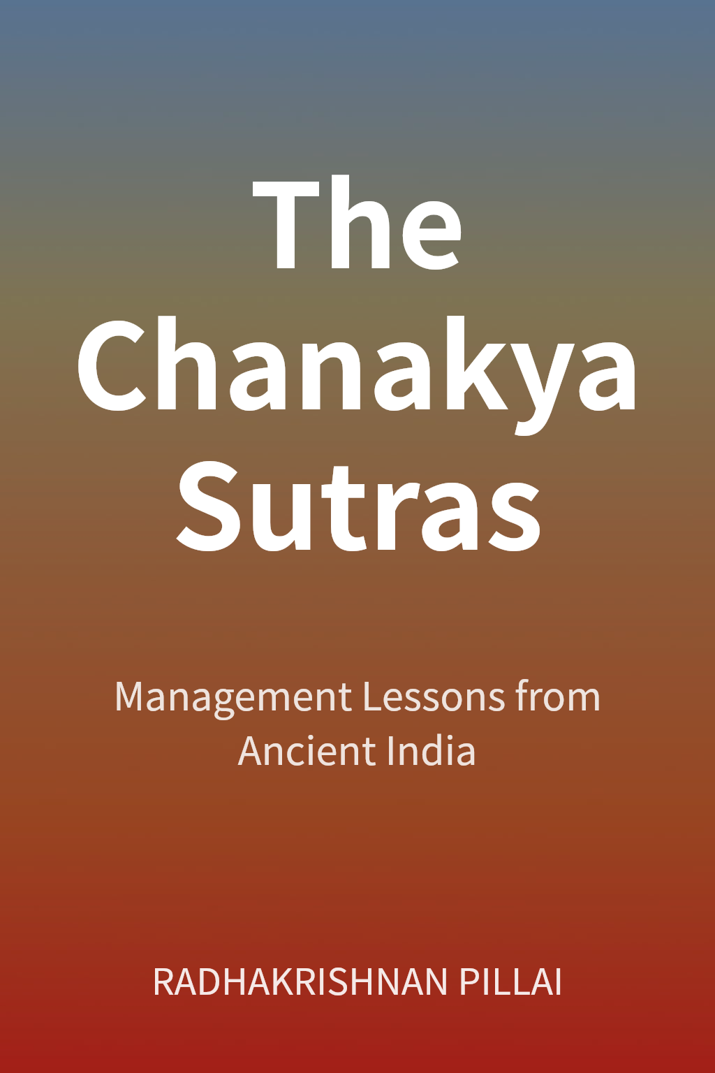 The Chanakya Sutras cover