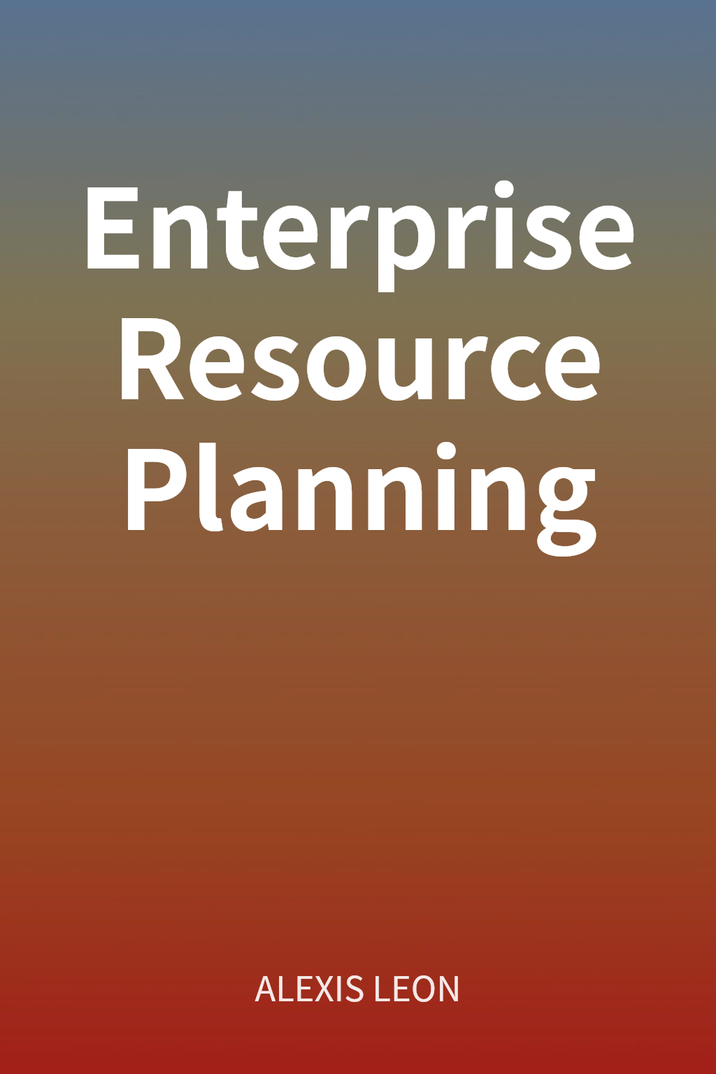 Enterprise Resource Planning cover