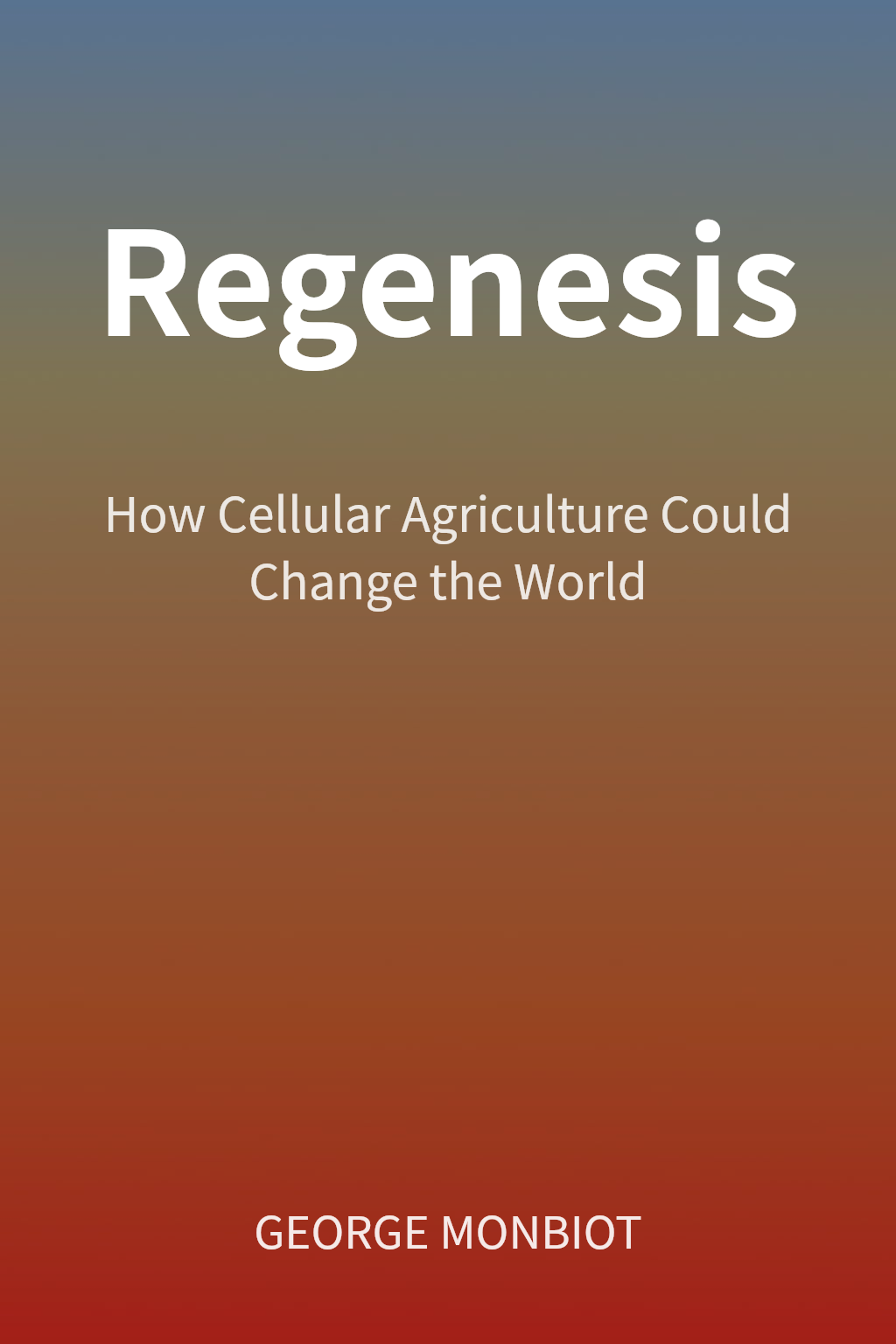 Regenesis cover