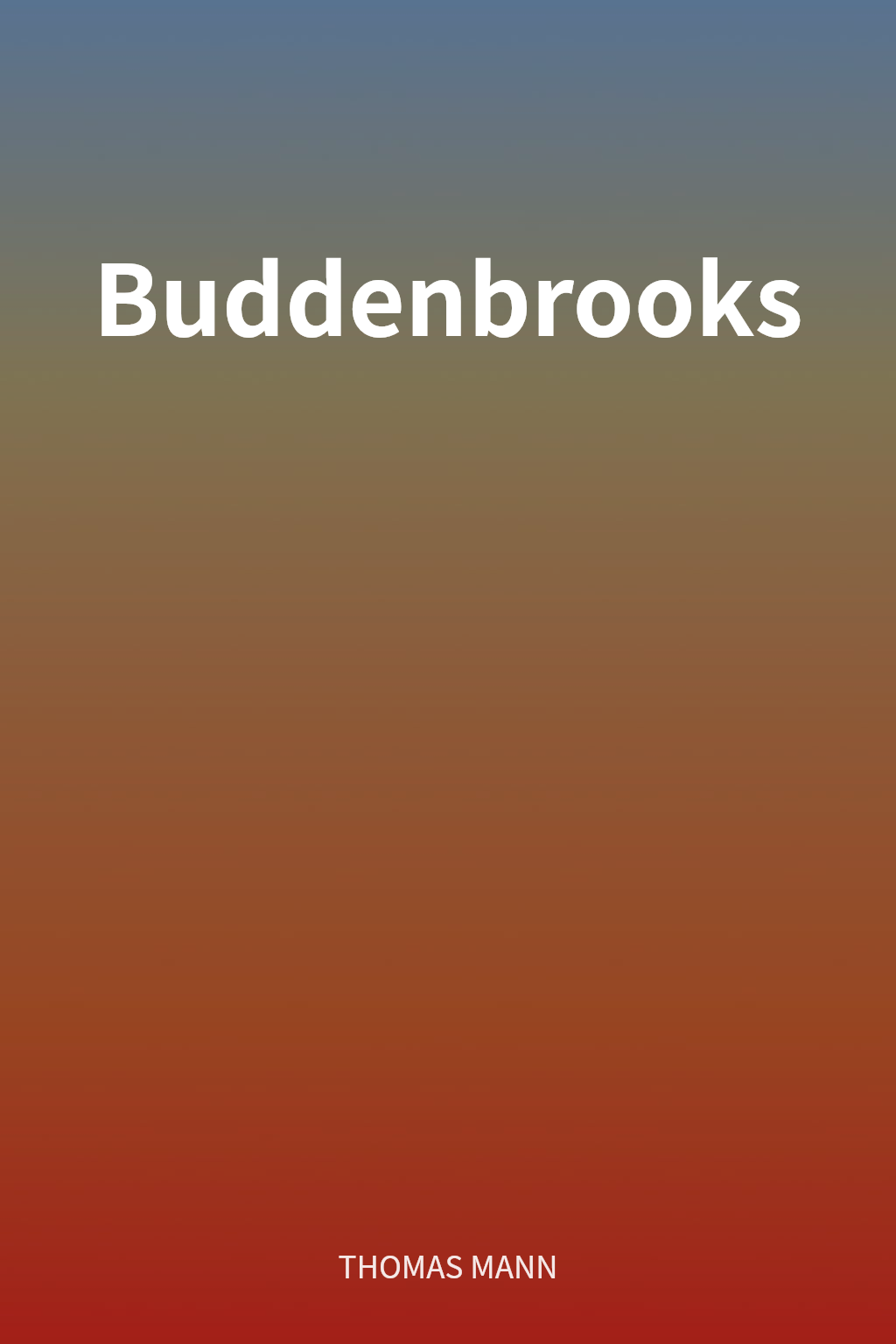 Buddenbrooks cover