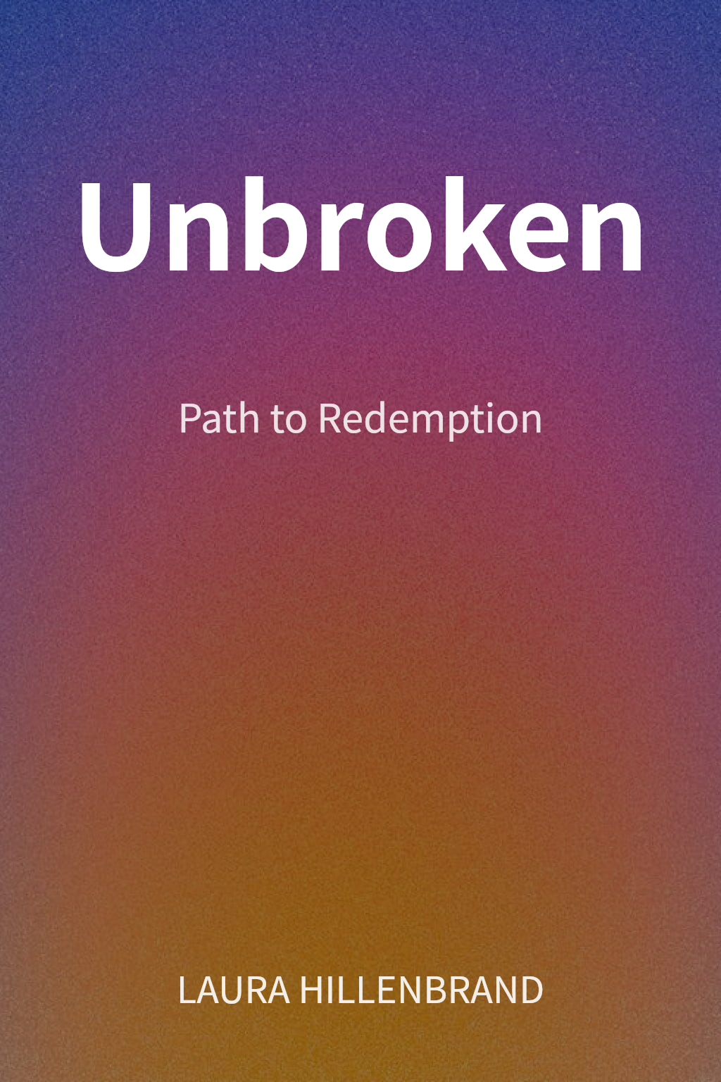 Unbroken cover