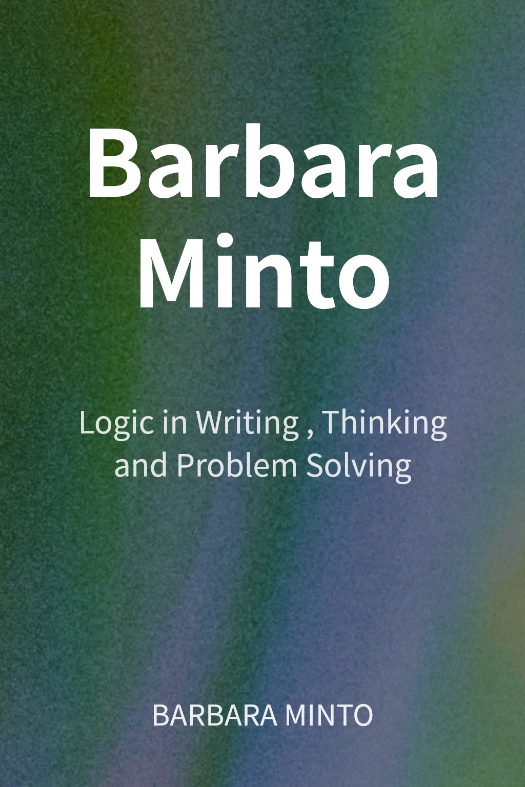 Barbara Minto cover