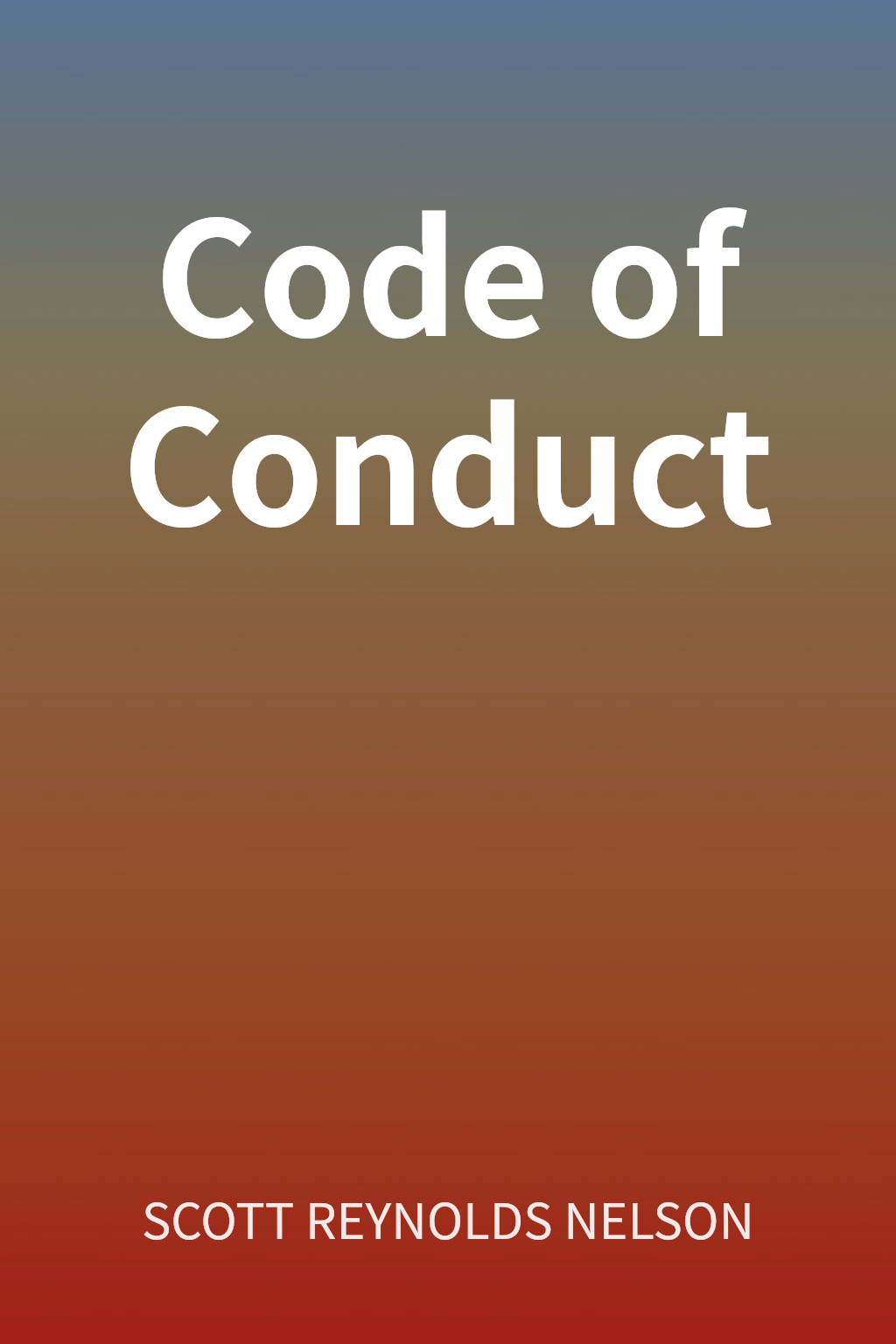 Code of Conduct cover