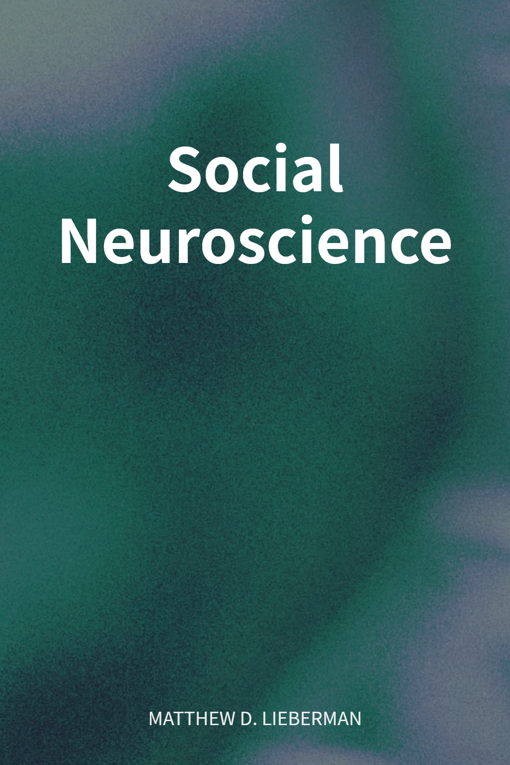 Social Neuroscience cover