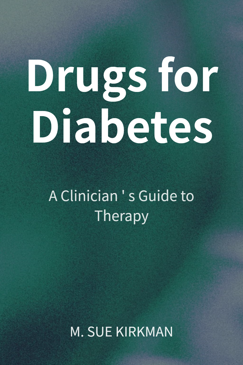 Drugs for Diabetes cover