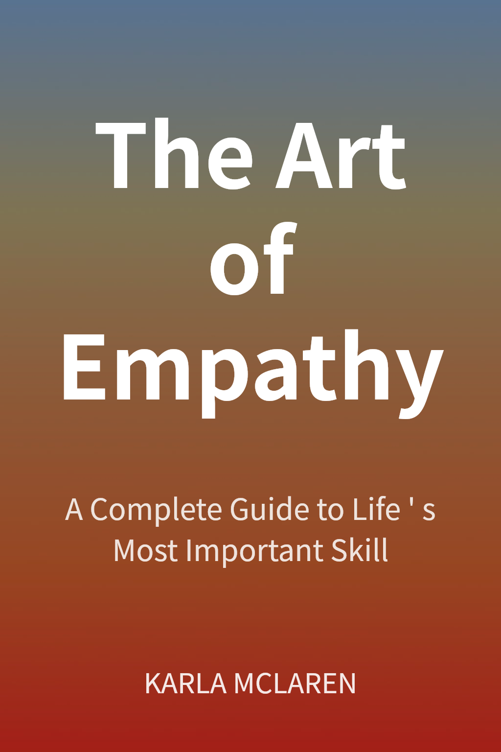 The Art of Empathy cover
