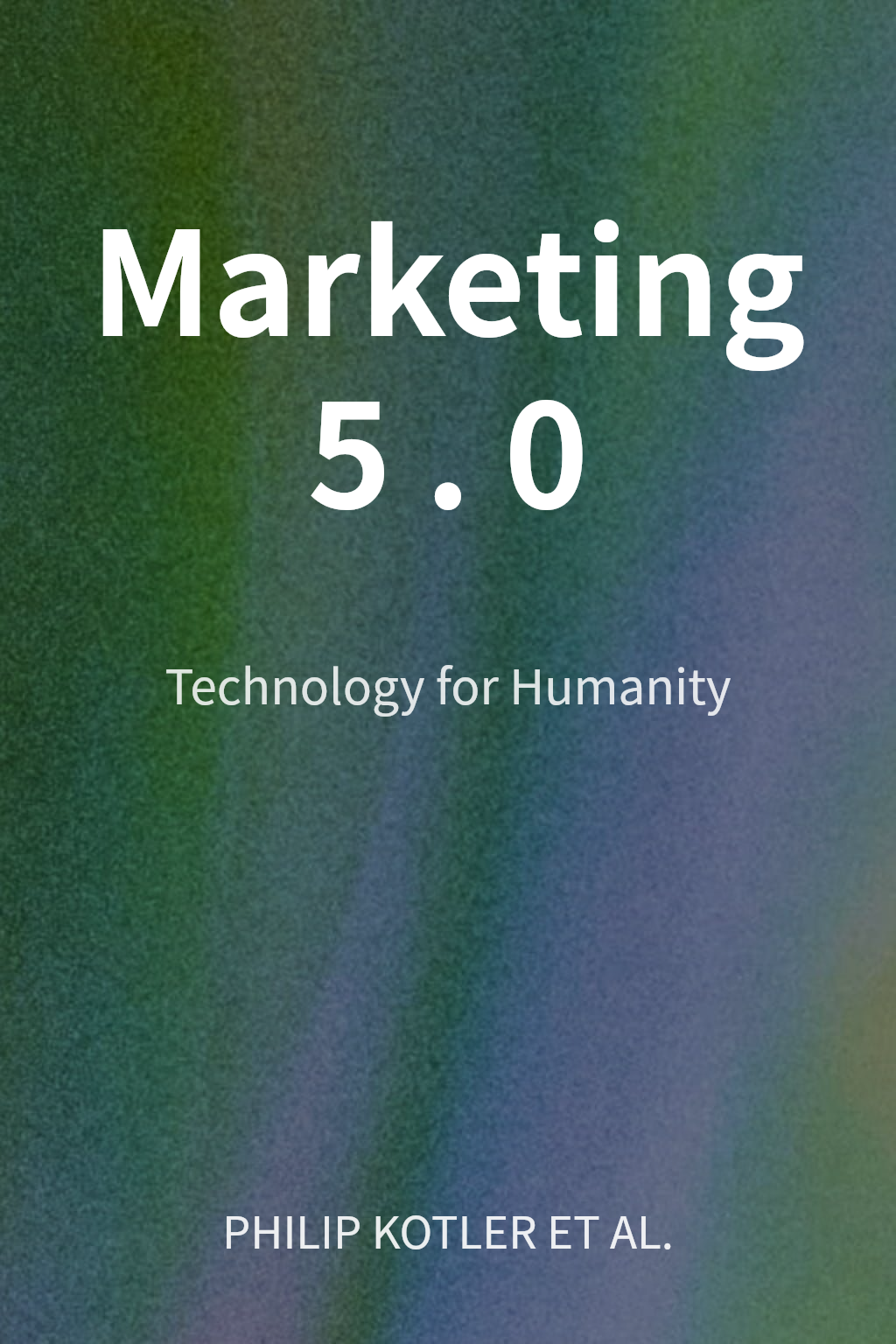 Marketing 5.0 cover