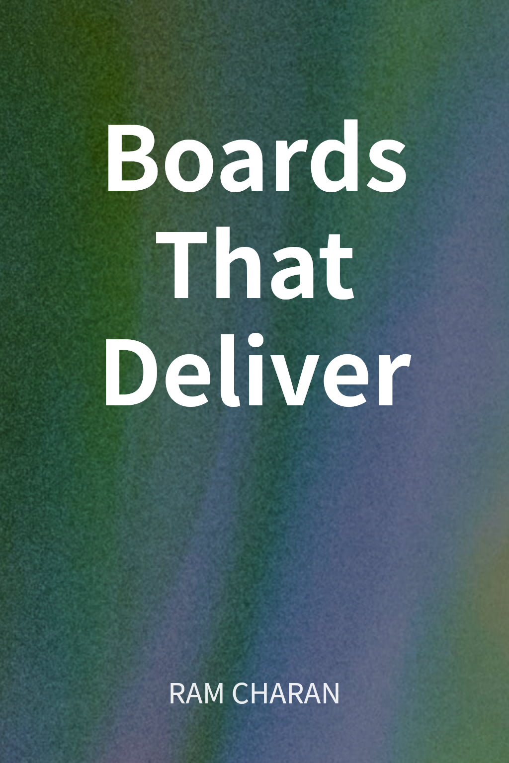 Boards That Deliver cover