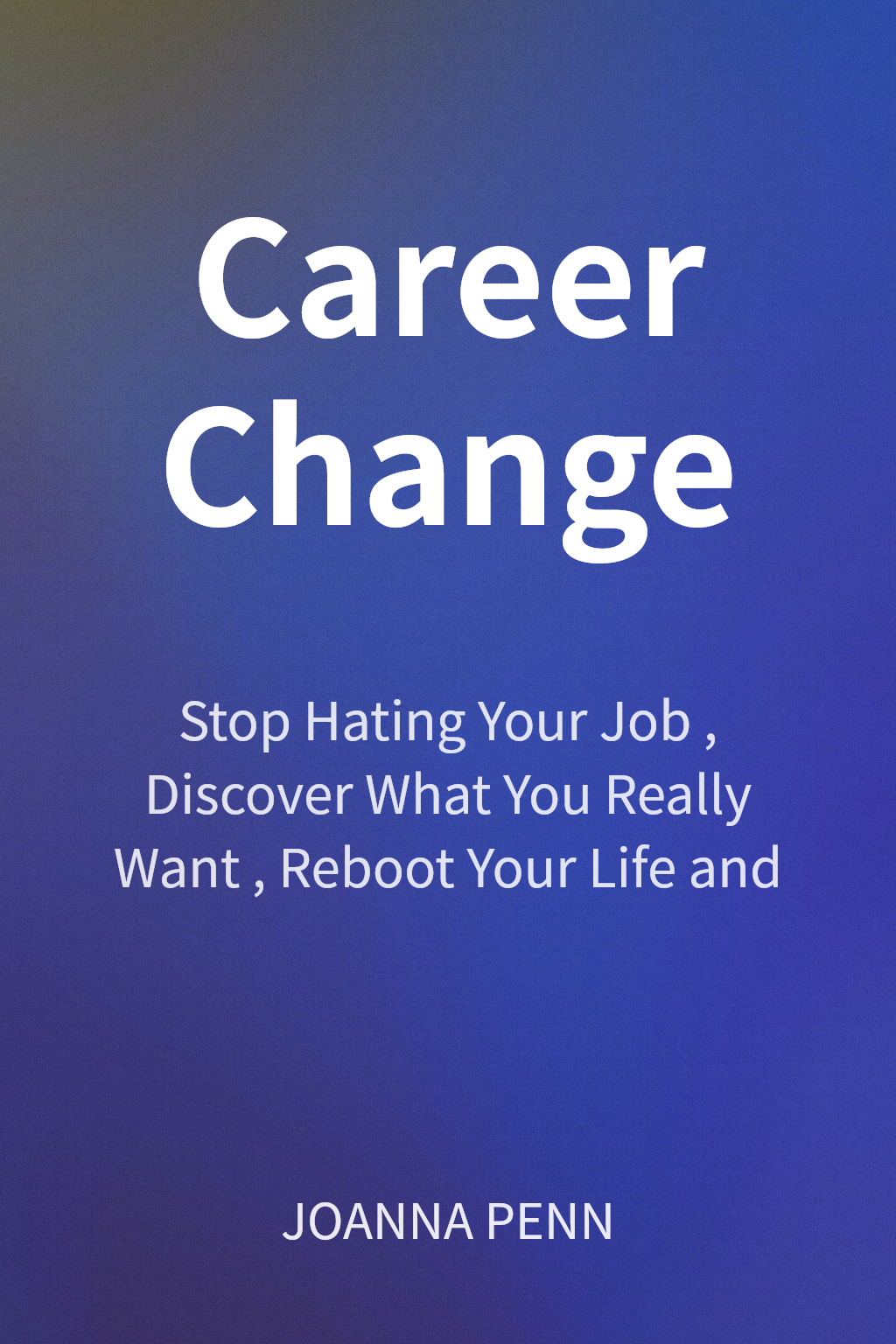Career Change cover