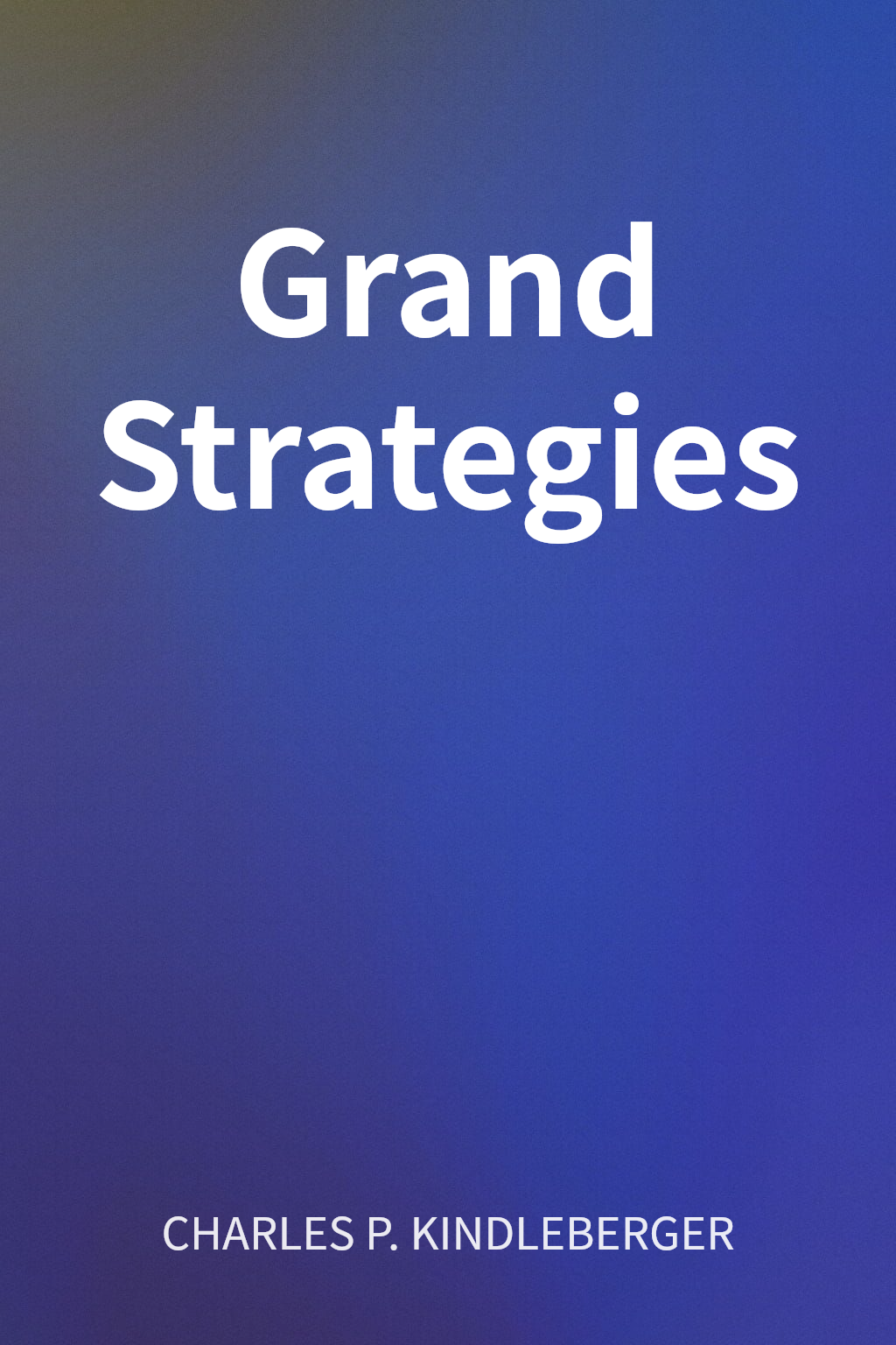 Grand Strategies cover