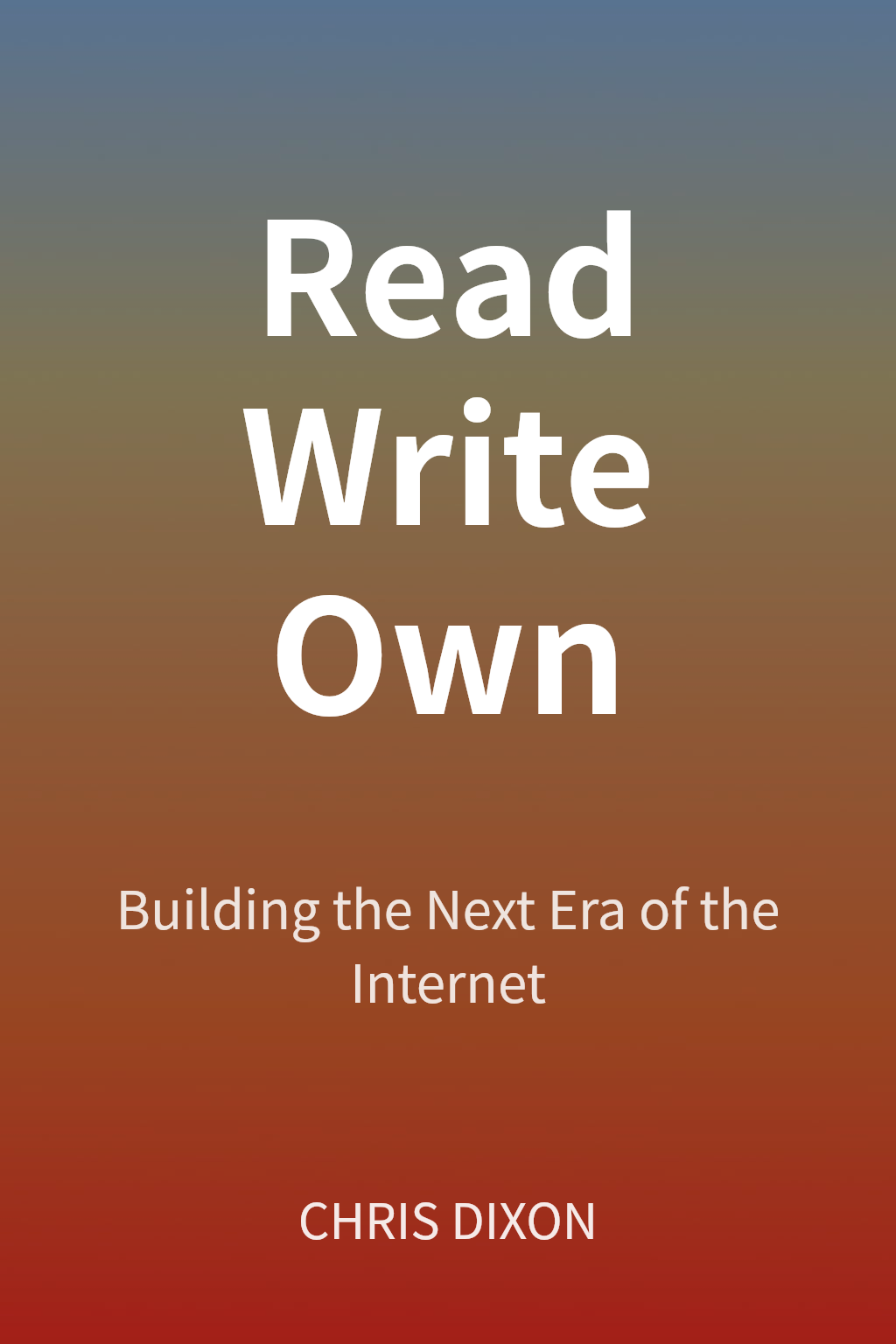 Read Write Own cover