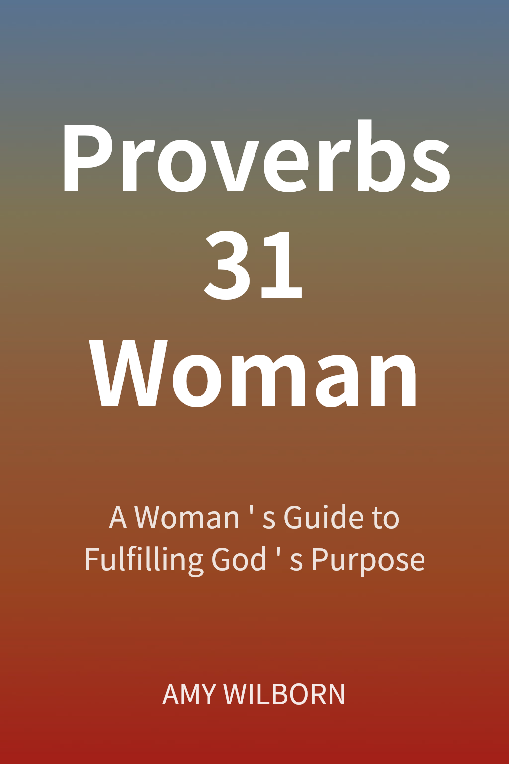 Proverbs 31 Woman cover