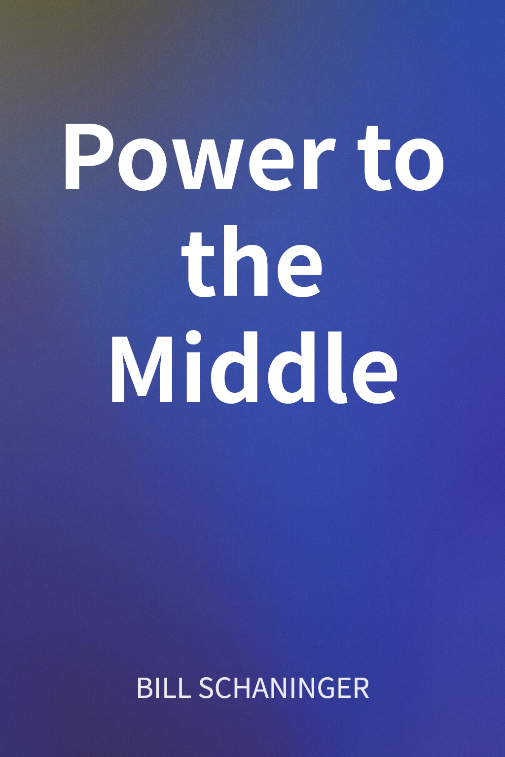 Power to the Middle cover