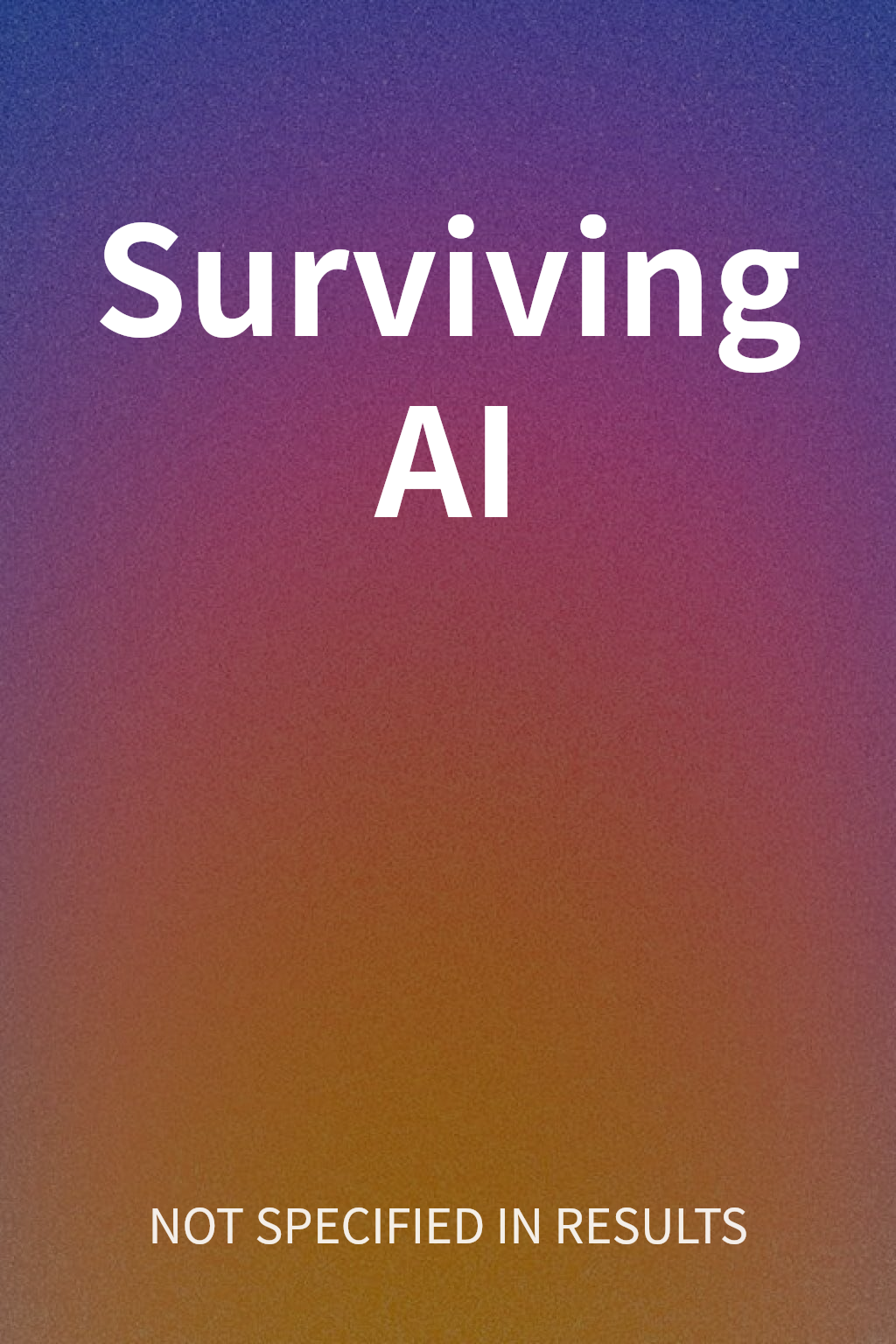 Surviving AI cover