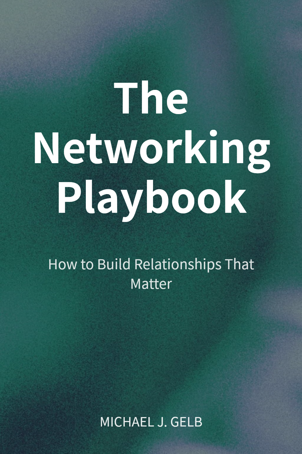 The Networking Playbook cover