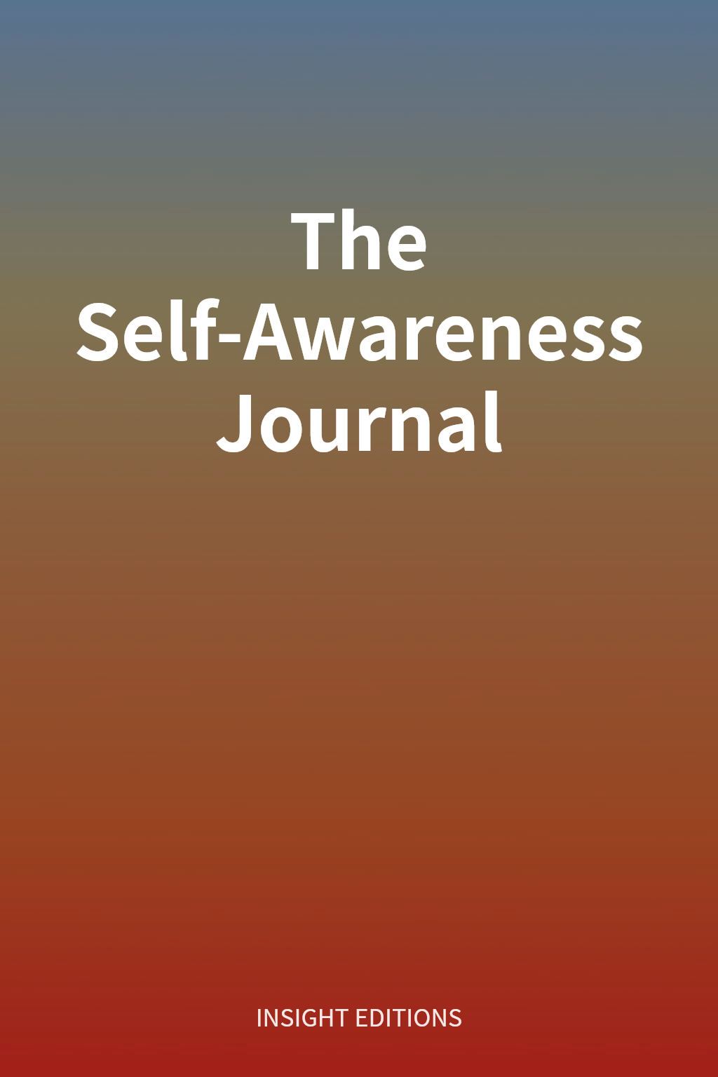 The Self-Awareness Journal cover