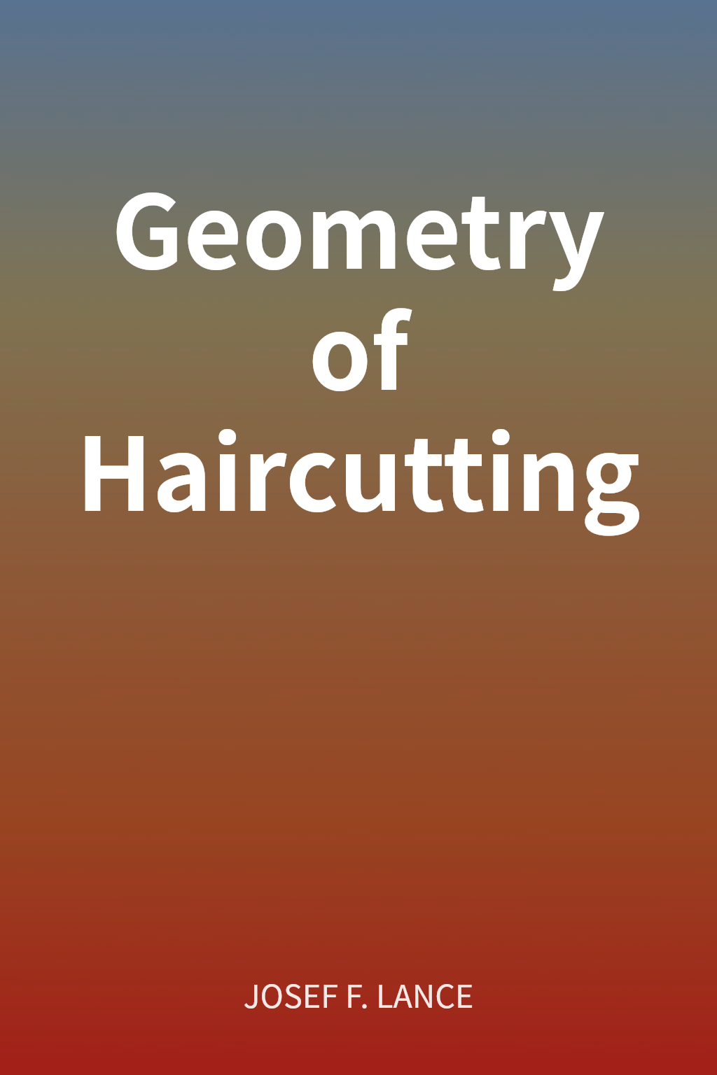 Geometry of Haircutting cover