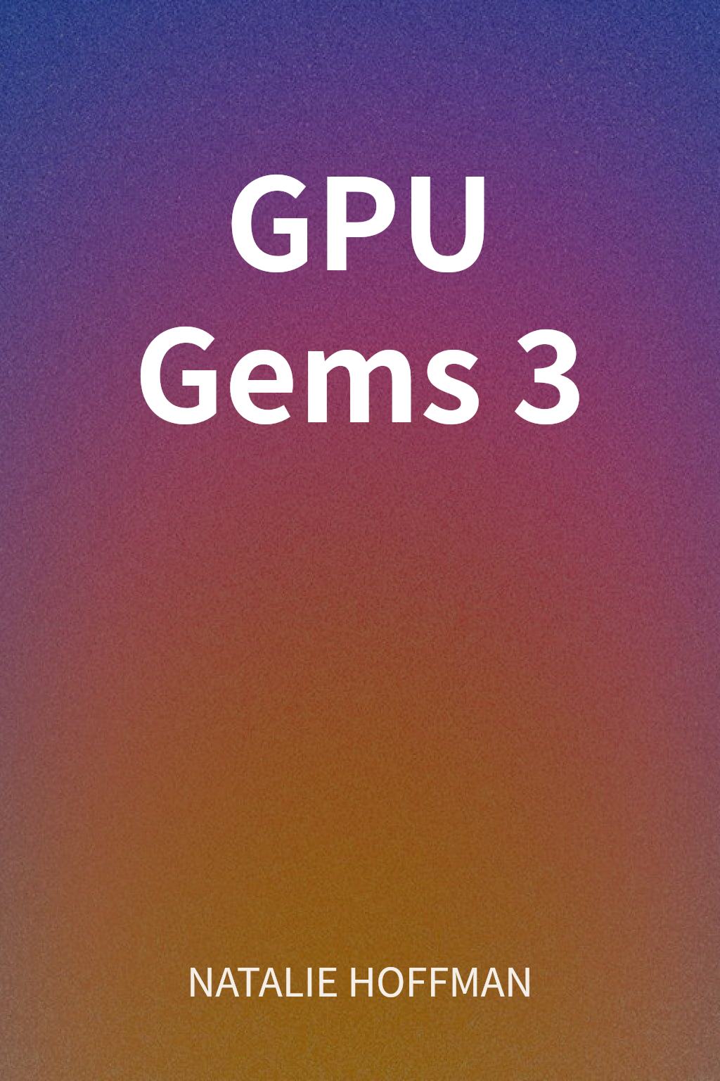 GPU Gems 3 cover