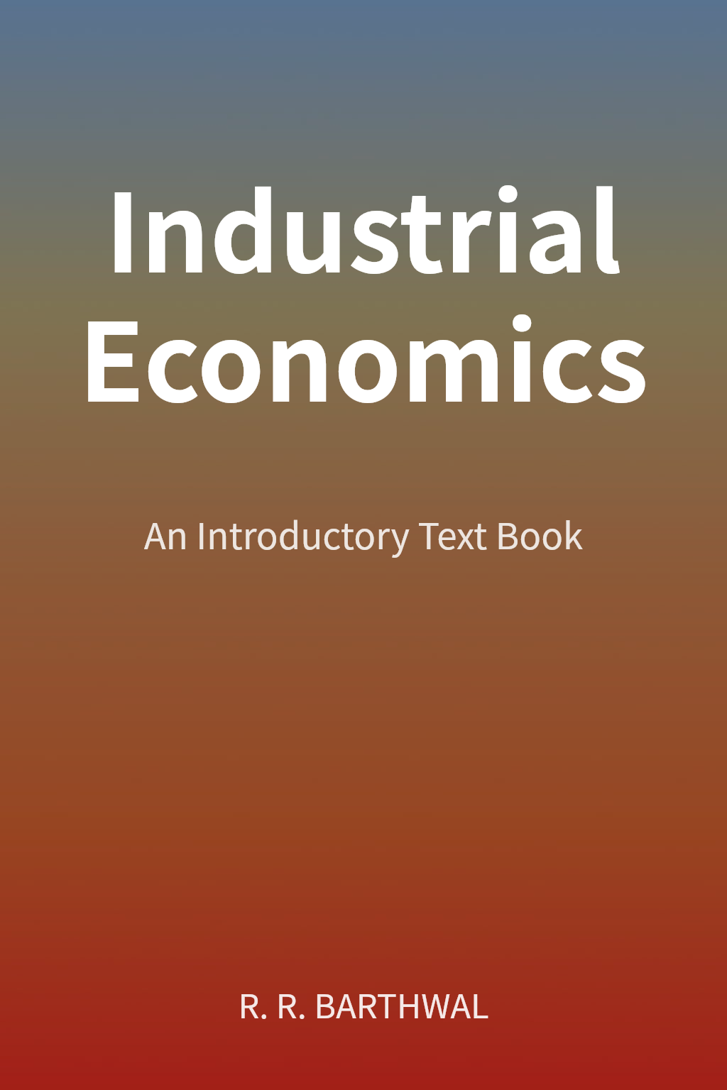 Industrial Economics cover
