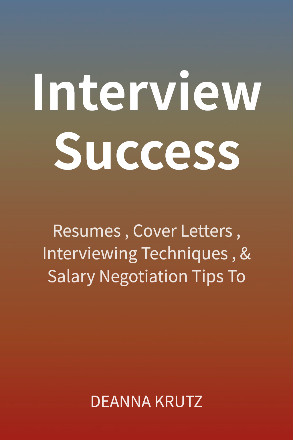 Interview Success cover