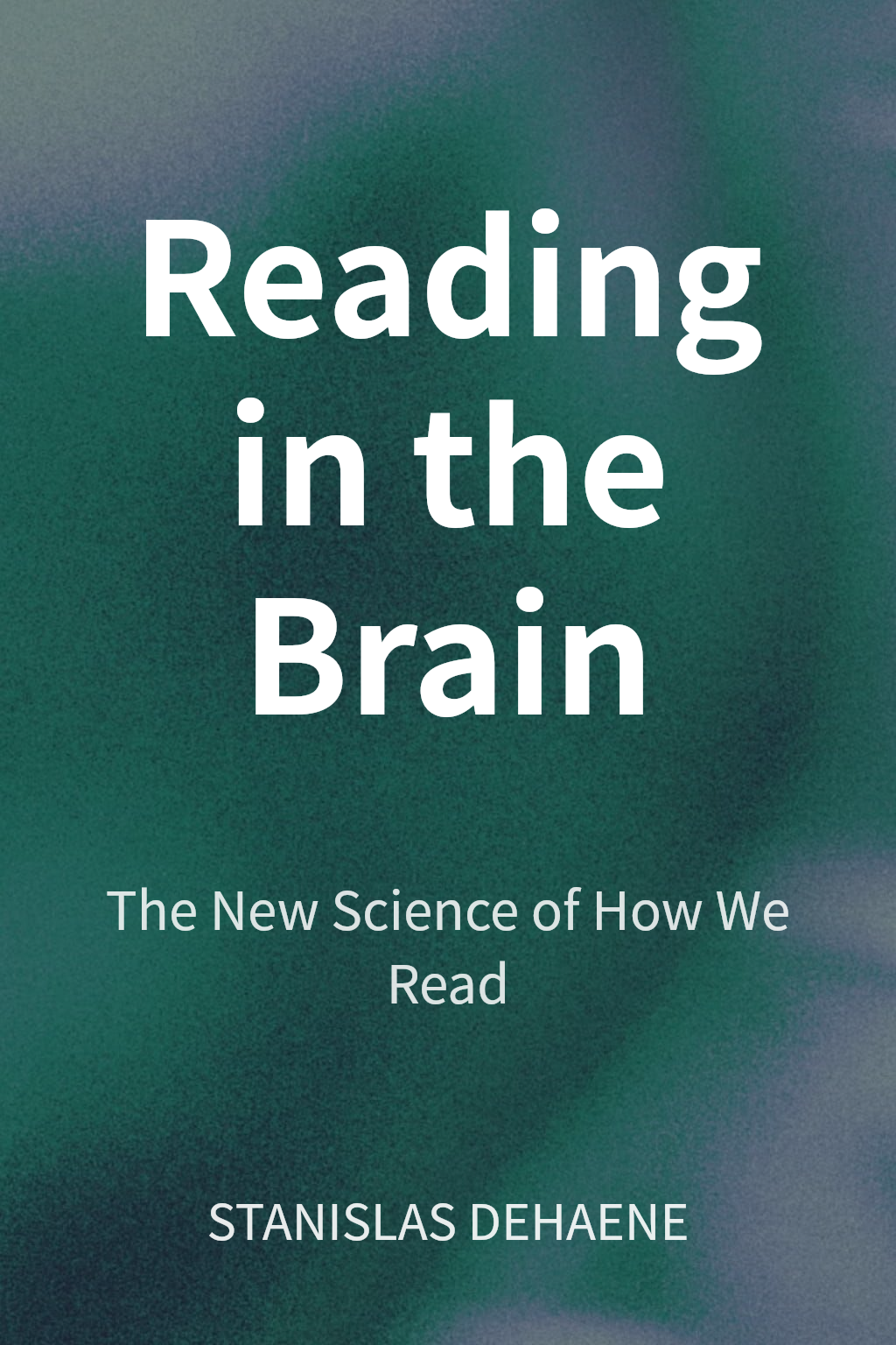 Reading in the Brain cover