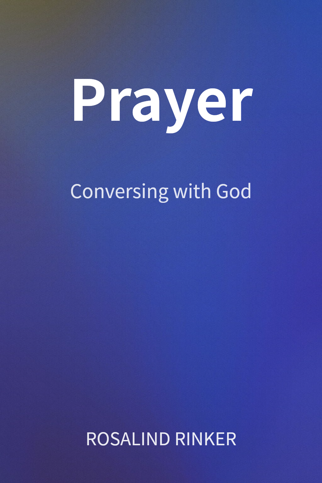 Prayer cover