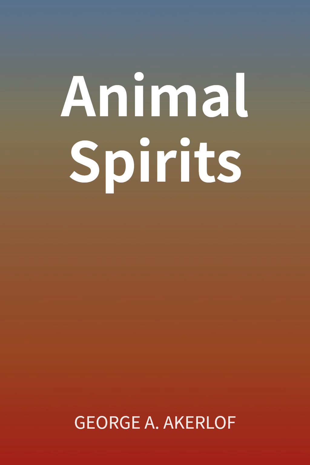 Animal Spirits cover