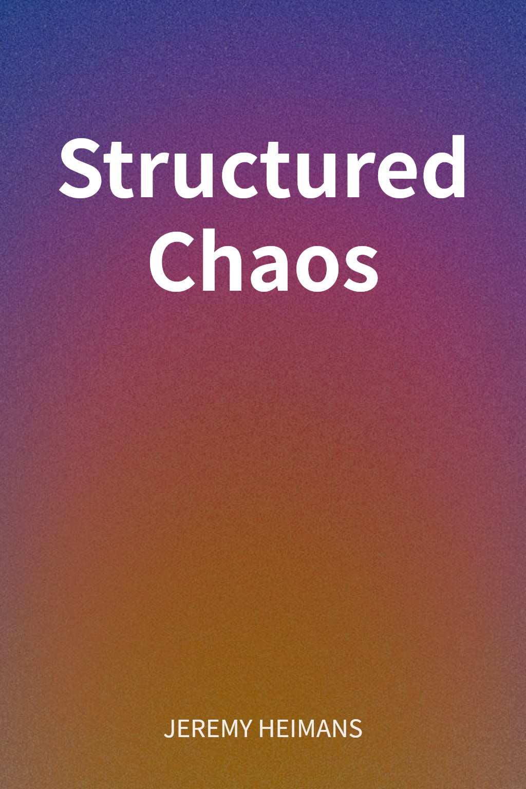 Structured Chaos cover
