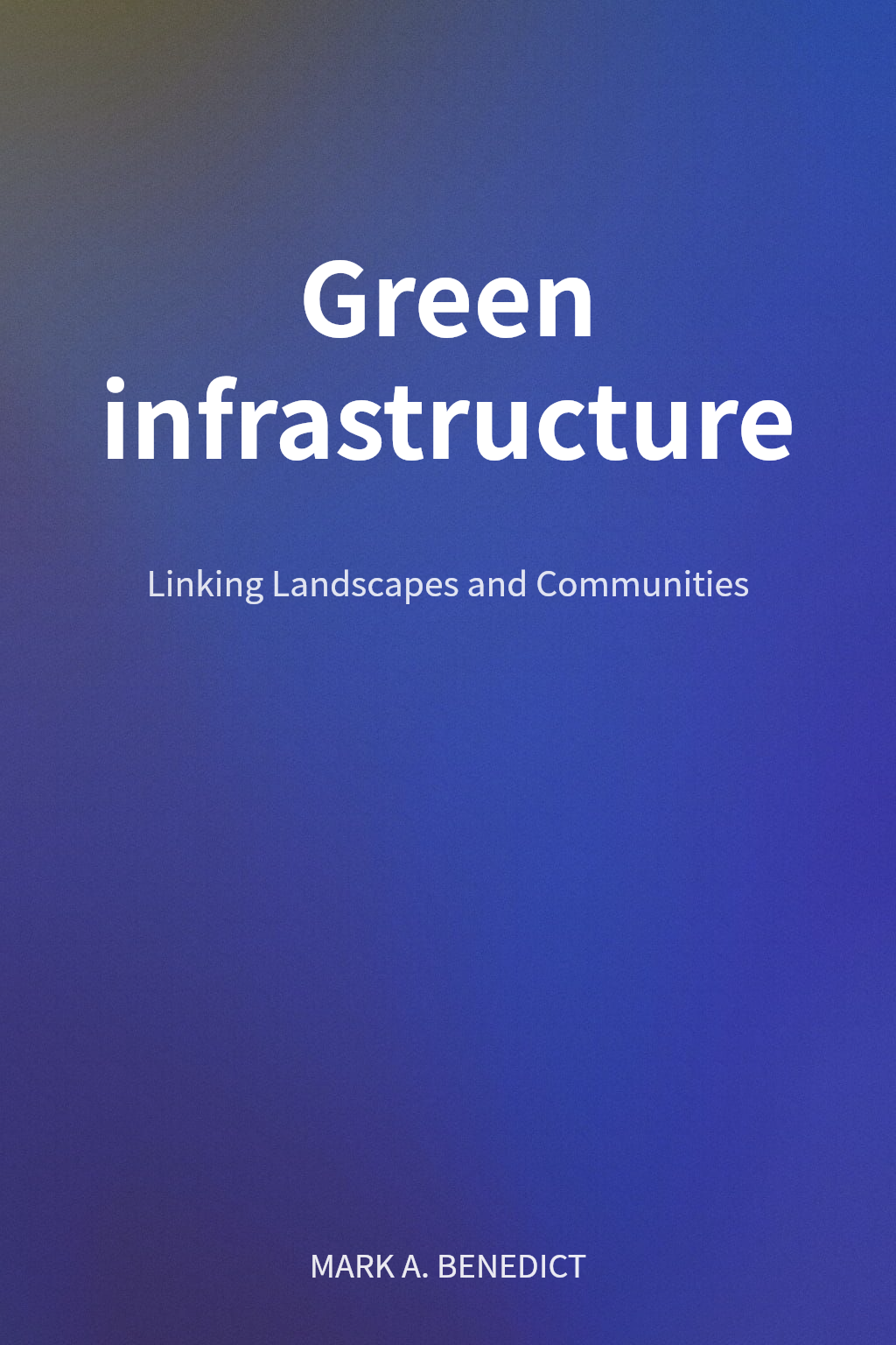 Green infrastructure cover