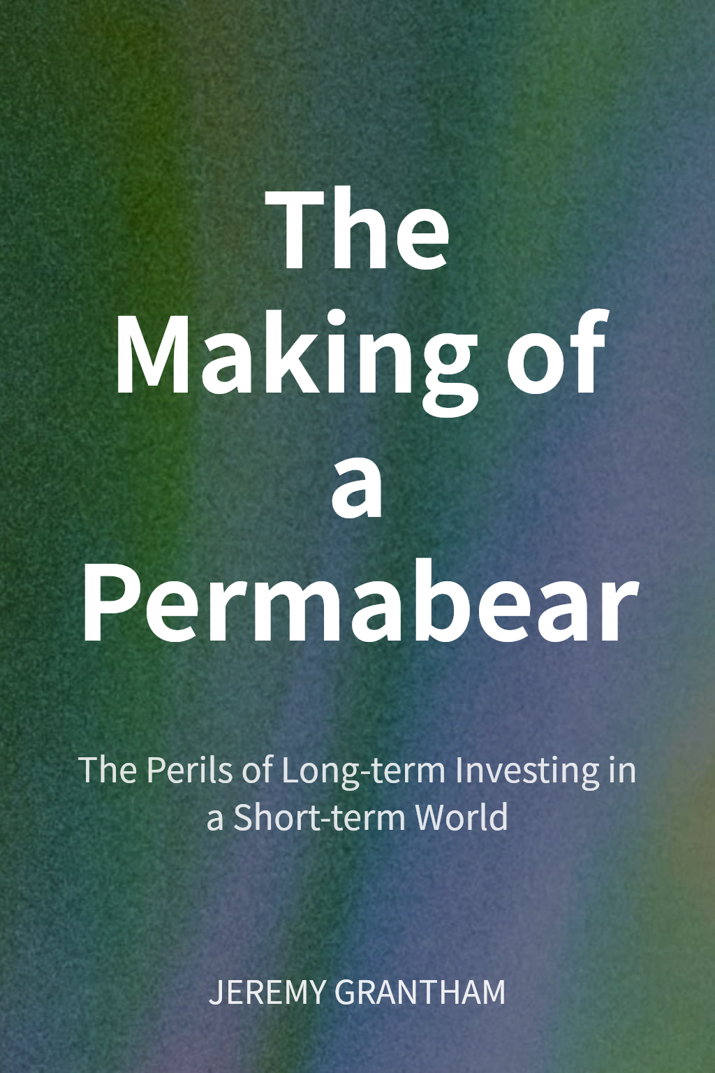 The Making of a Permabear cover