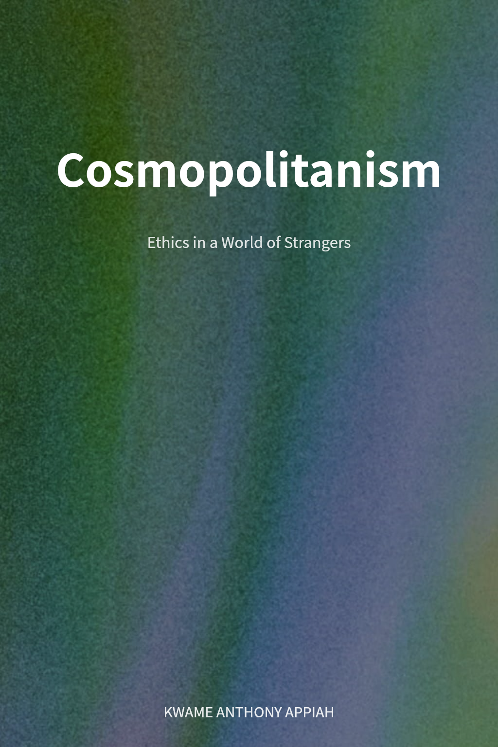 Cosmopolitanism cover