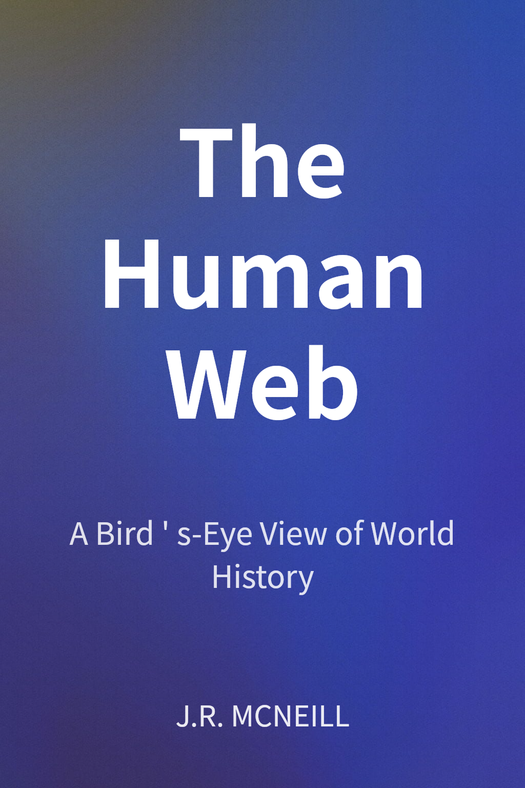 The Human Web cover