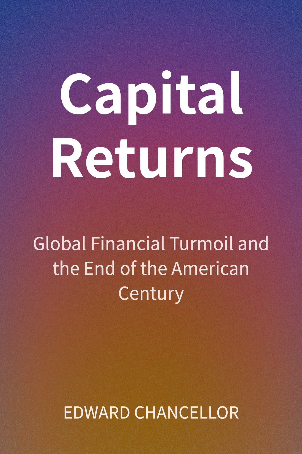 Capital Returns cover