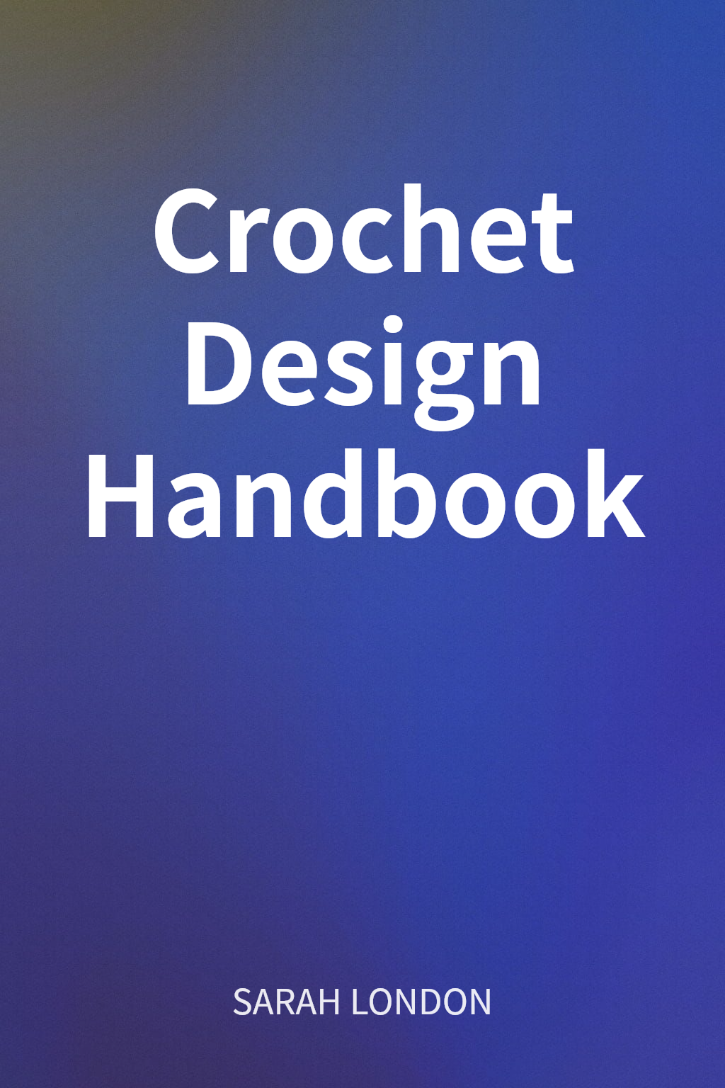 Crochet Design Handbook cover