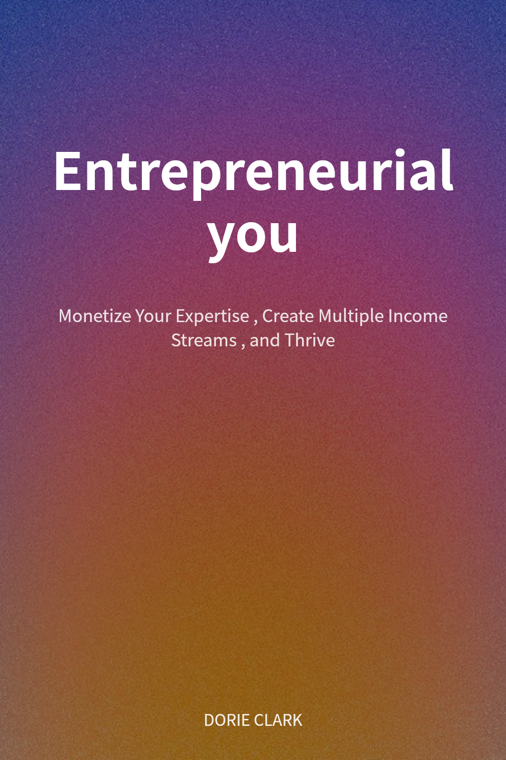 Entrepreneurial you cover