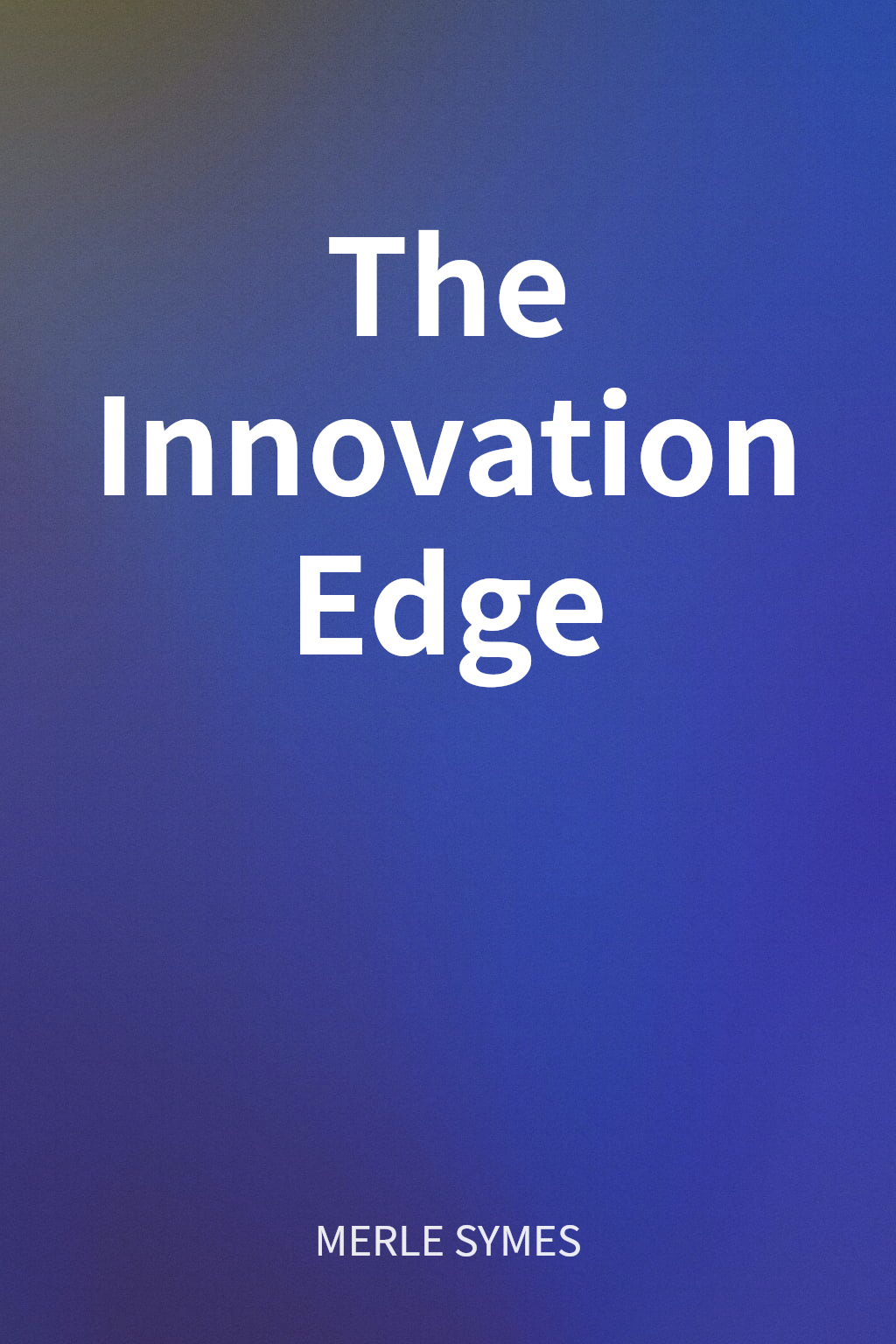 The Innovation Edge cover