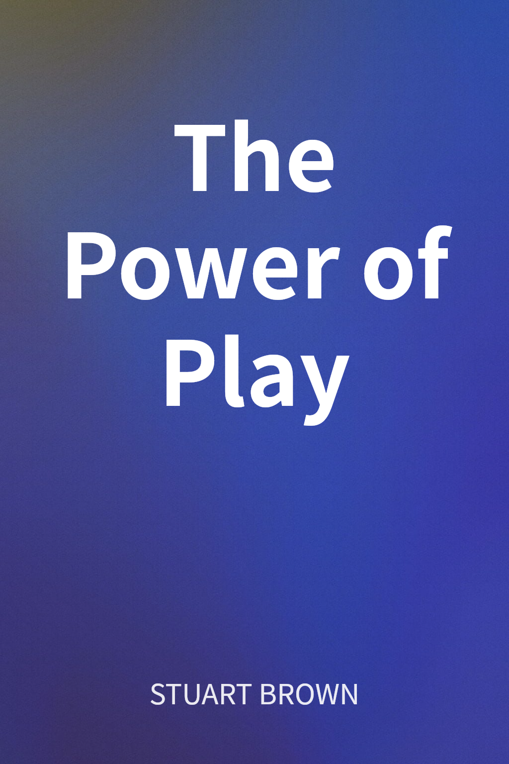 The Power of Play cover